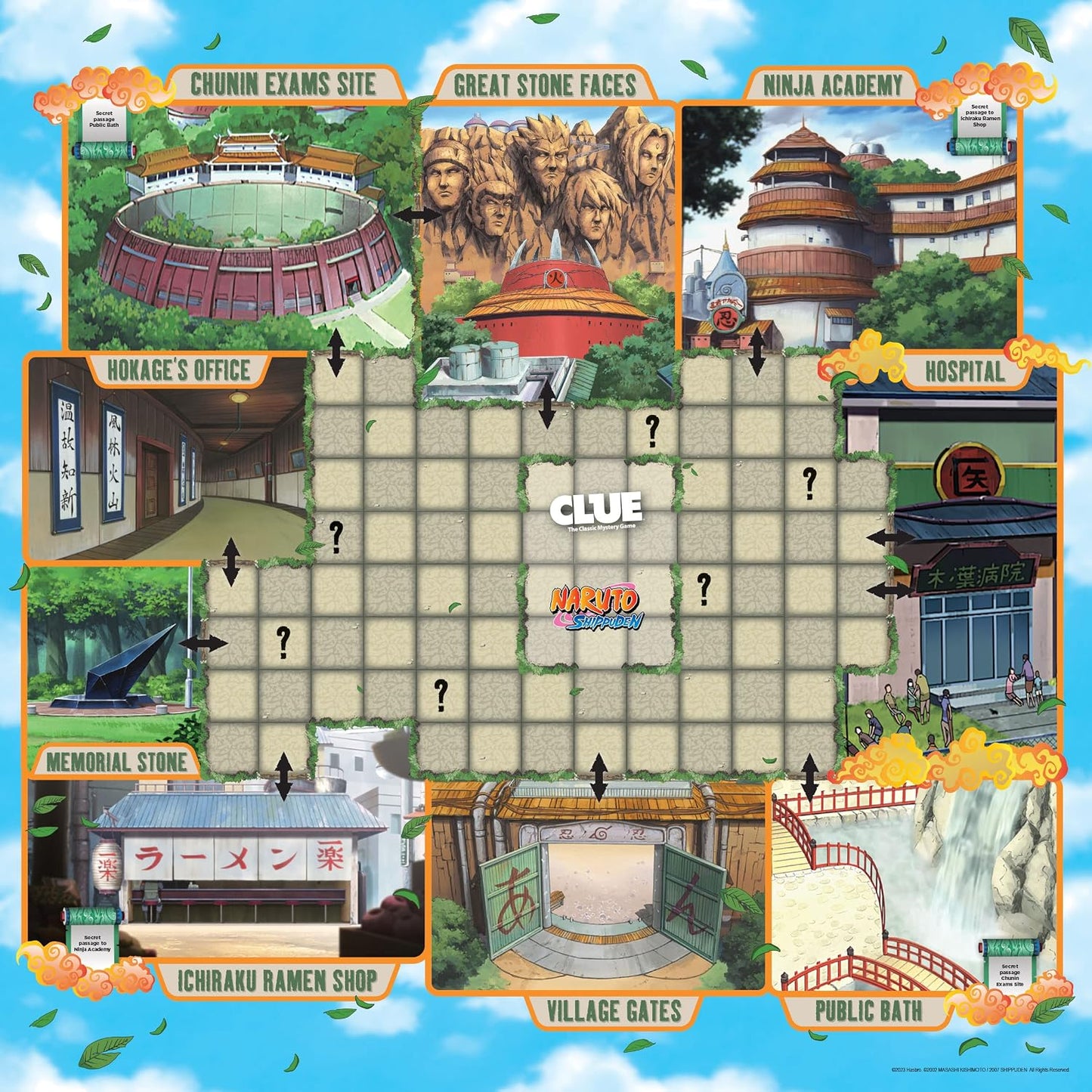 CLUE: Naruto Board Game