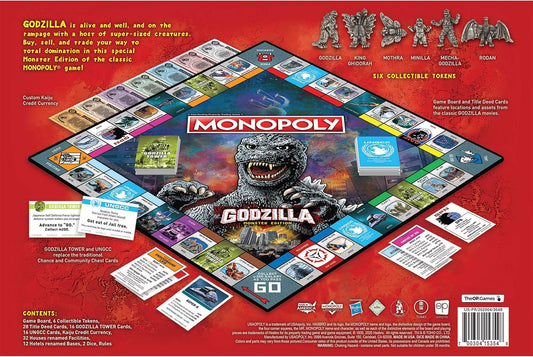 Monopoly: Godzilla | Based on Classic Monster Movie