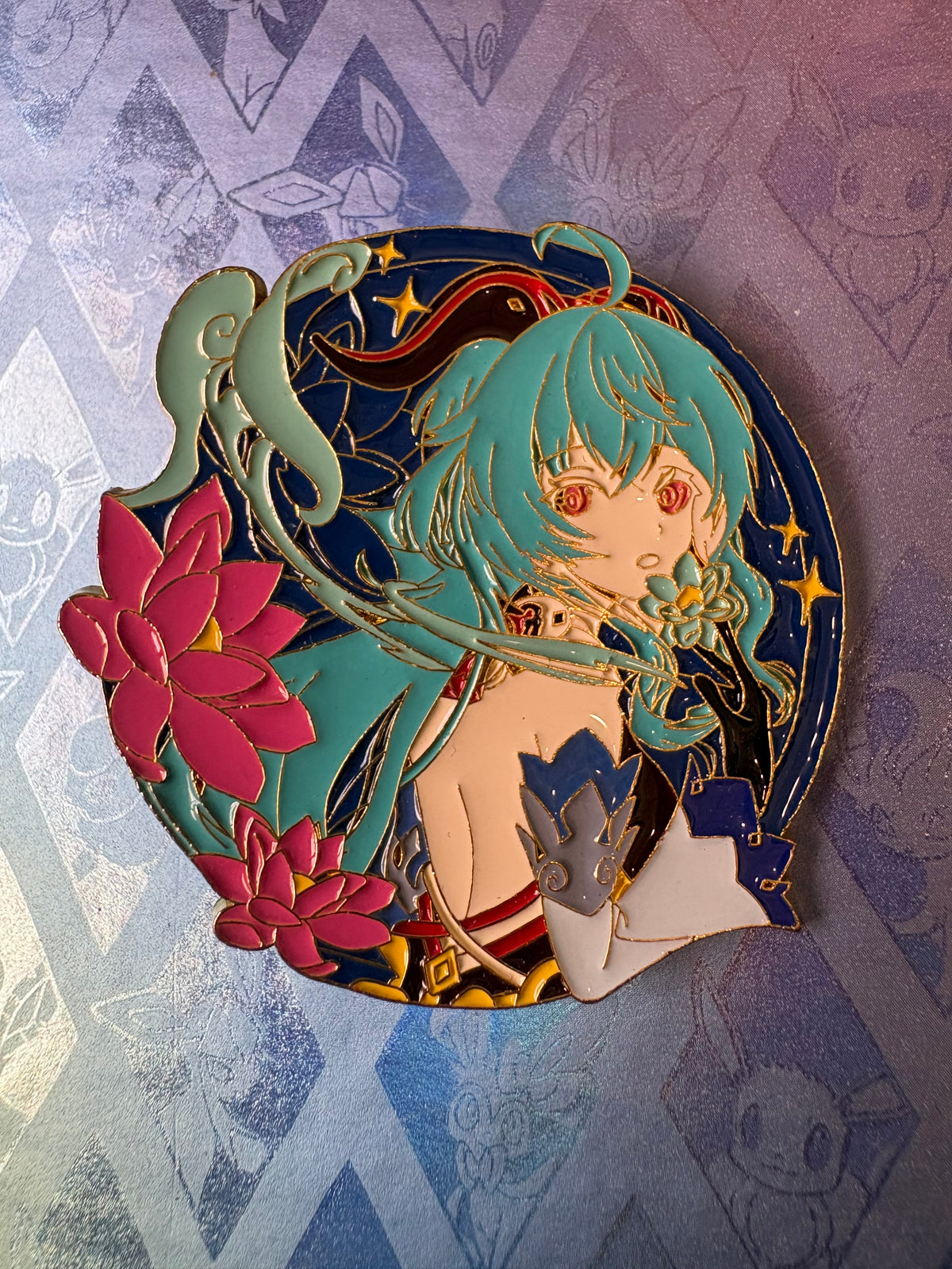 Pin metálico Genshin Impact