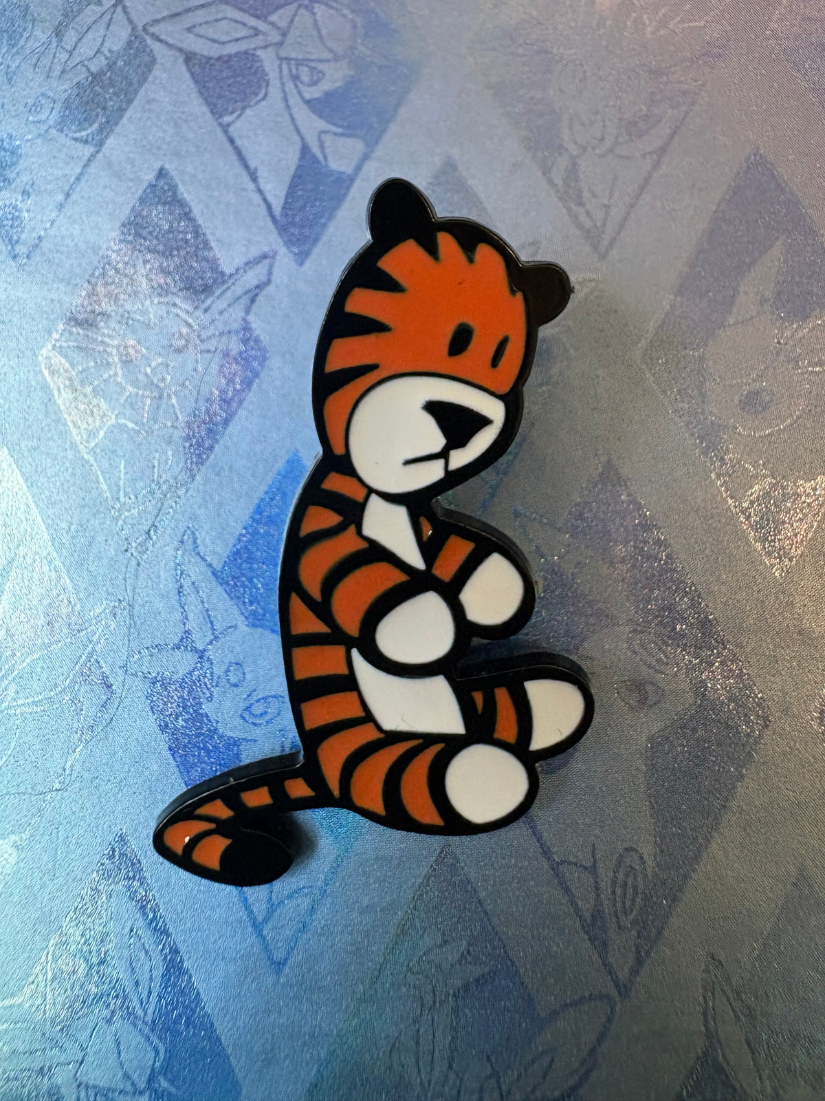 Pin metálico Calvin & Hobbes
