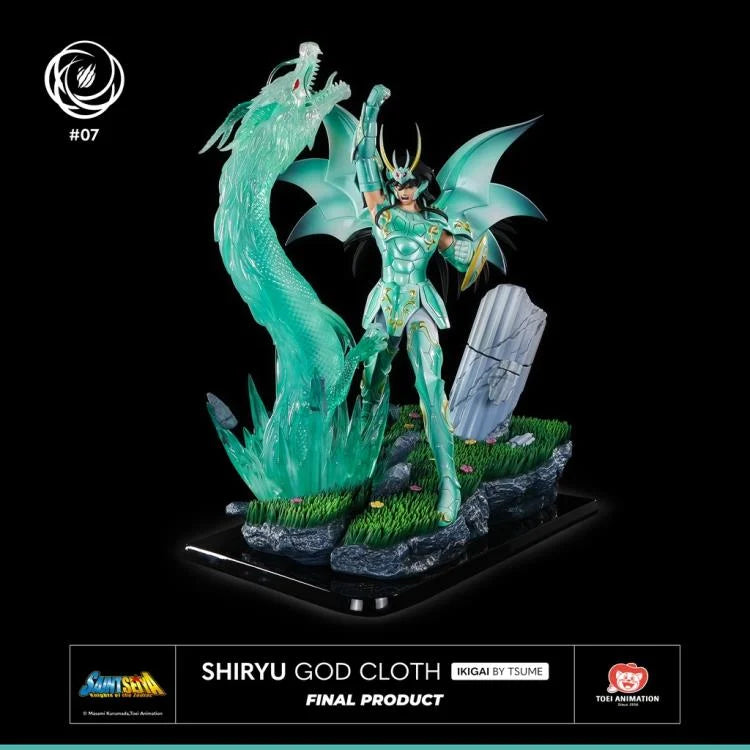 Saint Seiya Ikigai Shiryu God Cloth 1/6 Scale Limited Edition Statue