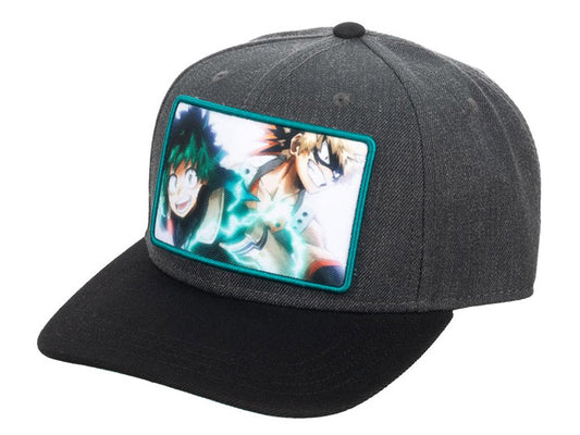 My Hero Academia Midoriya and Bakugo Snapback Hat