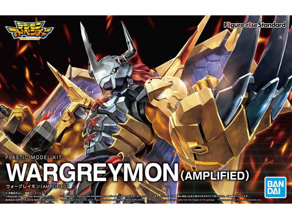 Digimon Adventure Figure-rise Standard Amplified Wargreymon Model Kit