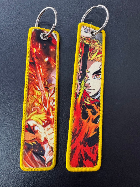 Llavero de tela Rengoku