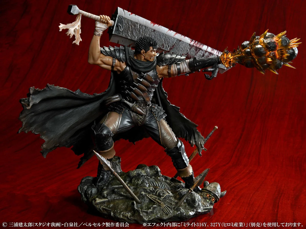Berserk Guts (Black Swordsman Version) 1/7 Statue
