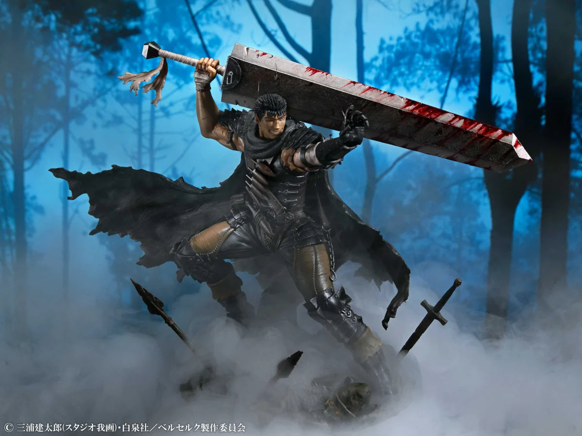 Berserk Guts (Black Swordsman Version) 1/7 Statue