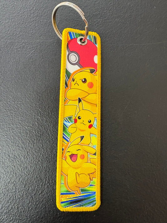 Llavero de tela Pokémon - Pikachu