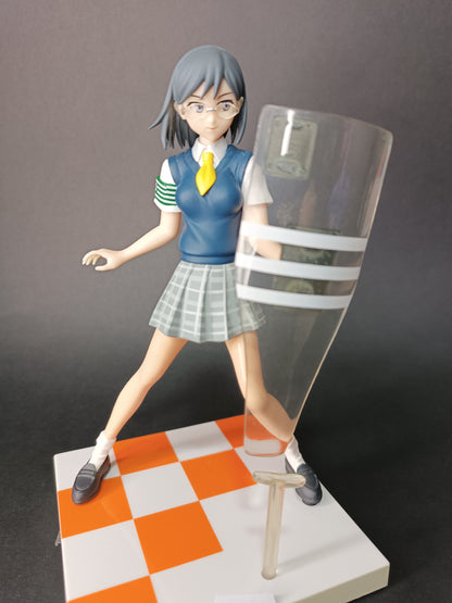 KONORI MII W/ RIOT SHIELD - A Certain Scientific Railgun figure (Sin Caja)