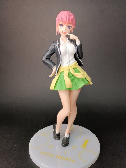 The Quintessential Quintuplets Nakano Ichika (Uniform Renewal Version) Coreful Figure (Sin Caja)