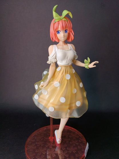 The Quintessential Quintuplets - Yotsuba Nakano Figure - One Piece Dress Version - Bandai Ichiban Kuji (Sin Caja)