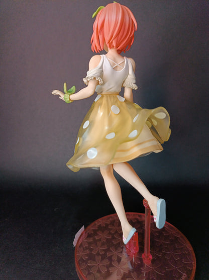 The Quintessential Quintuplets - Yotsuba Nakano Figure - One Piece Dress Version - Bandai Ichiban Kuji (Sin Caja)