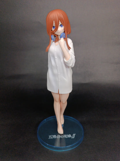 The Quintessential Quintuplets Nakano Miku - Fascinity Figure - Fukuya (Sin caja)