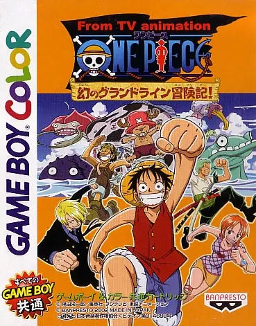 From TV Animation- One Piece: Maboroshi no Grand Line Boukenhen! (Game Boy Color, Nuevo)