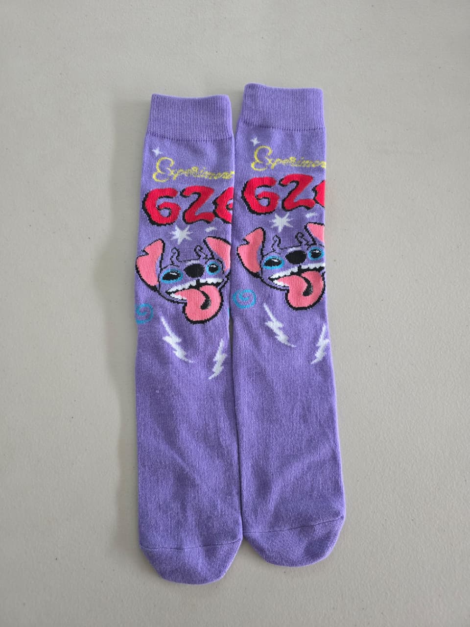 Calcetines Stitch morado