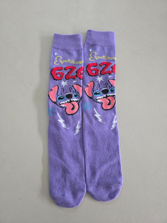 Calcetines Stitch morado