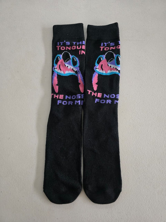 Calcetines Stitch negro