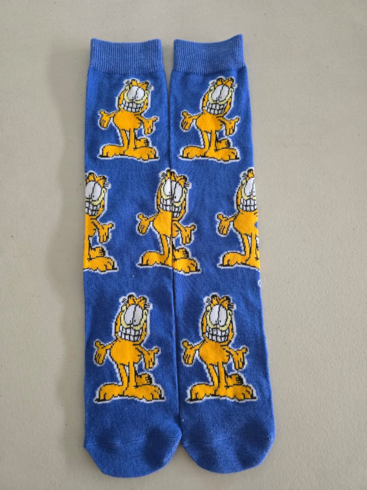 Calcetines Garfield azul