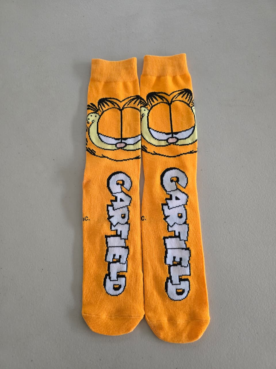 Calcetines Garfield naranja