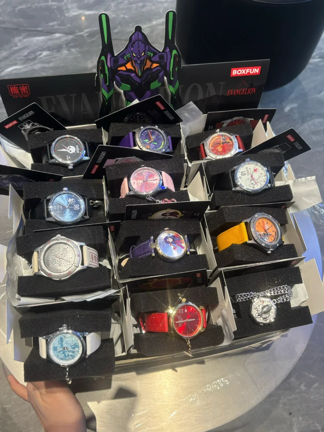 Evangelion x Box Fun Time Instrumentaly Project Official Blind Box Wristwatch