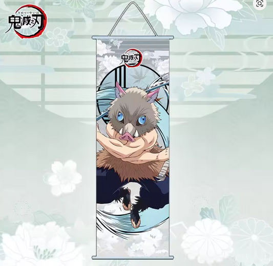 Poster de tela Inosuke Demon Slayer