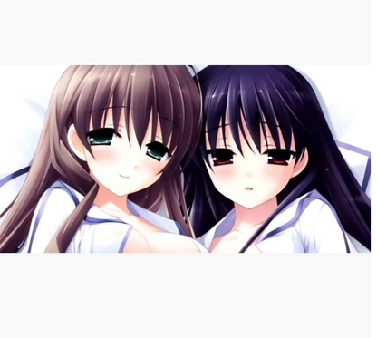 Sofmap Bonus Summer Rain Segawa Rikako e Ito Hinako life-size bed sheet