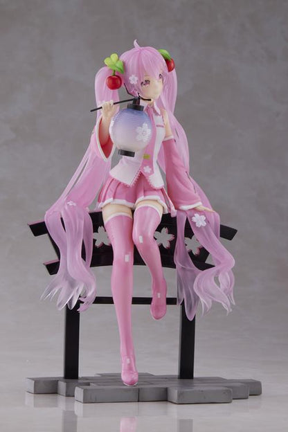 Vocaloid AMP+ Sakura Miku (Sakura Lantern Ver.) Prize Figure