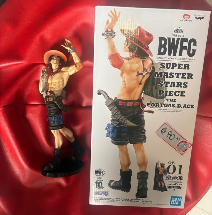 Banpresto Super Master Stars Piece One Piece - Portgas. D. ACE Figure