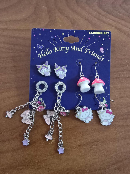 Aritos Hello Kitty hada