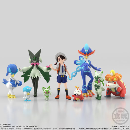 Pokemon Scale World Paldea set completo