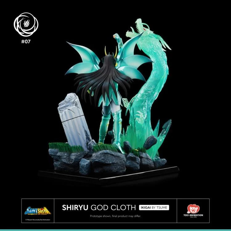 Saint Seiya Ikigai Shiryu God Cloth 1/6 Scale Limited Edition Statue