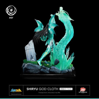 Saint Seiya Ikigai Shiryu God Cloth 1/6 Scale Limited Edition Statue