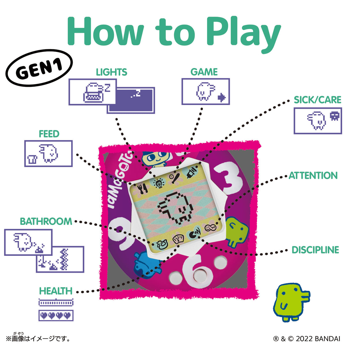 Tamagotchi Comic Mametchi