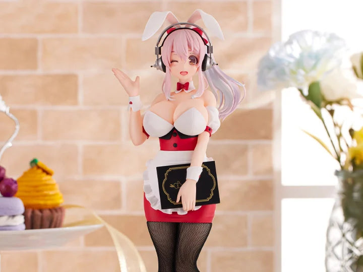 Nitroplus BiCute Bunnies Super Sonico (Waitress Ver.) Figure