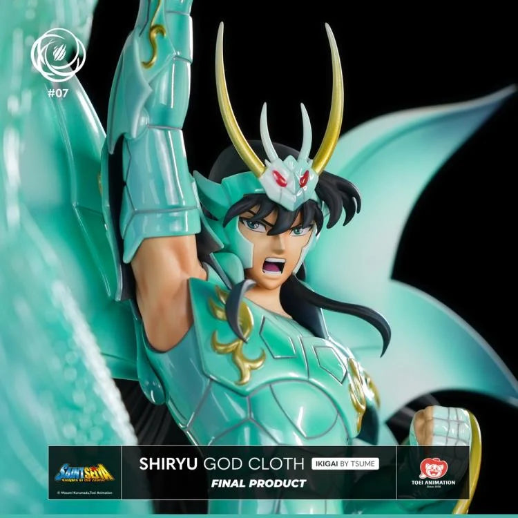 Saint Seiya Ikigai Shiryu God Cloth 1/6 Scale Limited Edition Statue