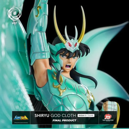 Saint Seiya Ikigai Shiryu God Cloth 1/6 Scale Limited Edition Statue