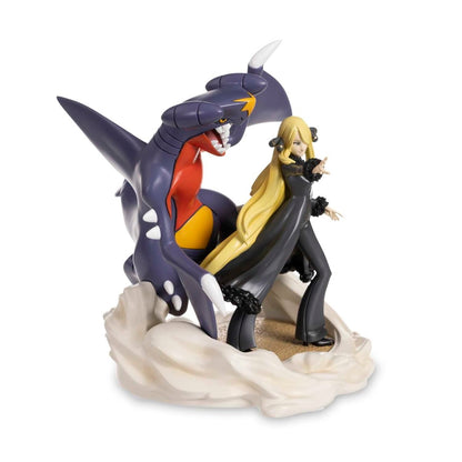 Cynthia & Garchomp figura