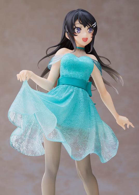 Rascal Does Not Dream of Bunny Girl Mai Sakurajima (Clear Dress Ver.) Coreful Figure