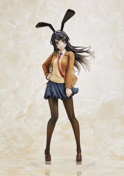 Rascal Does Not Dream of Bunny Girl Sakurajima Mai (Uniform Bunny Ver.) Coreful Figure