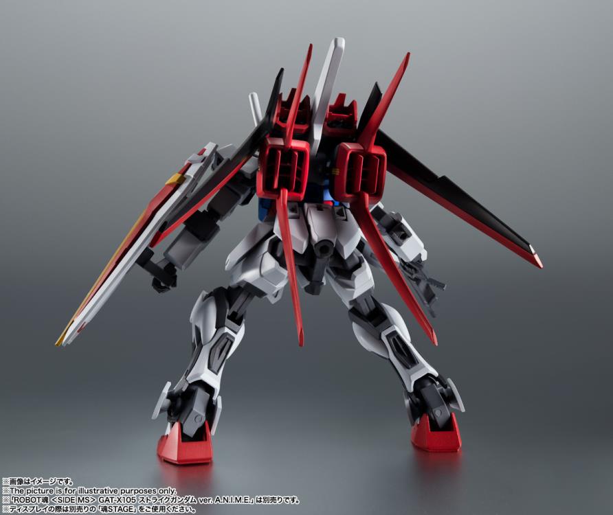 Mobile Suit Gundam SEED Robot Spirits AQM/E-X01 Aile Striker & Option Parts Set (Ver. A.N.I.M.E.)