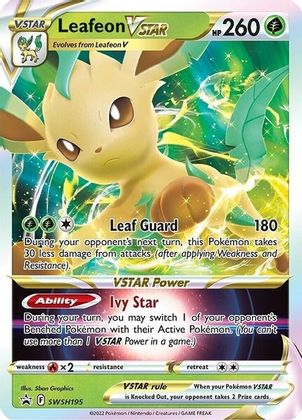 Leafeon Carta Jumbo
