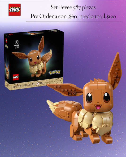 (PRE ORDEN) Pokemon Lego - Eevee