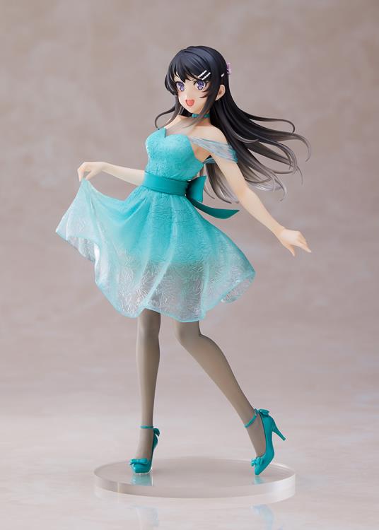 Rascal Does Not Dream of Bunny Girl Mai Sakurajima (Clear Dress Ver.) Coreful Figure