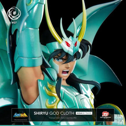 Saint Seiya Ikigai Shiryu God Cloth 1/6 Scale Limited Edition Statue