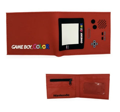 Billetera Gameboy roja