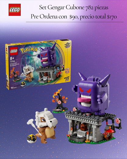 (PRE ORDEN) Pokemon Lego - Gengar & Cubone