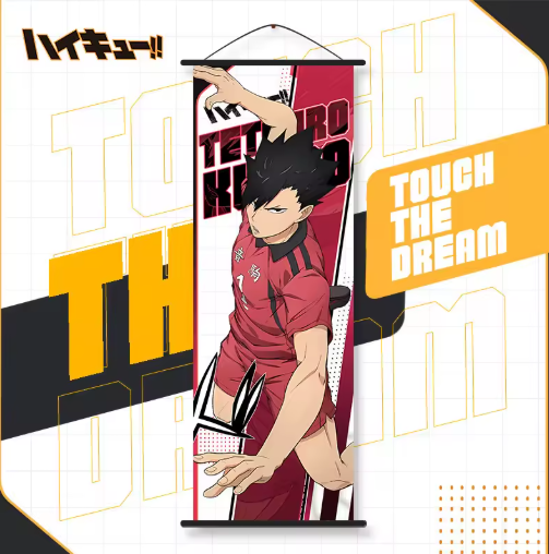 Poster de tela Tetsuro Haikyuu!!