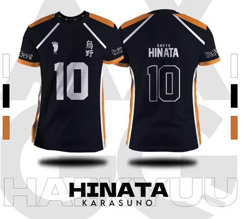 Camisa Haikyu Hinata Shoyo