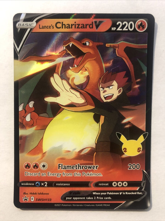 Lance Charizard Carta Jumbo