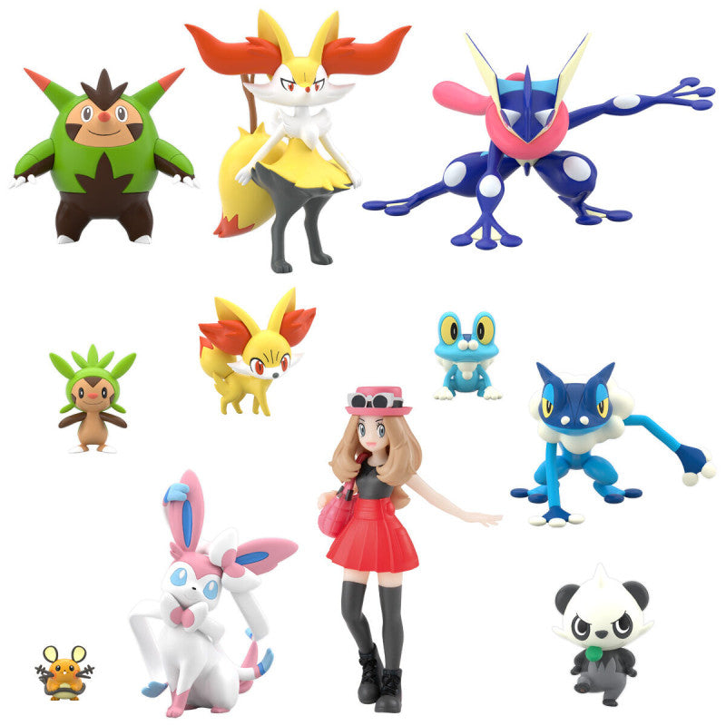 Pokemon Scale World Kalos set