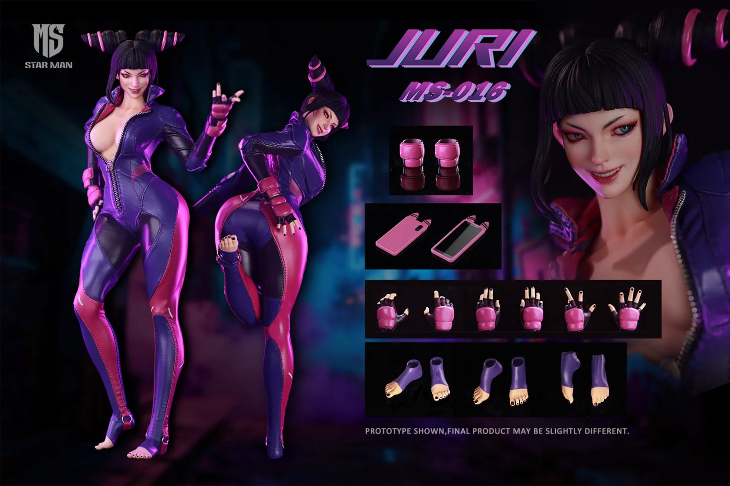 (PRE ORDEN) Street Fighter MAN Studio Juri STAR